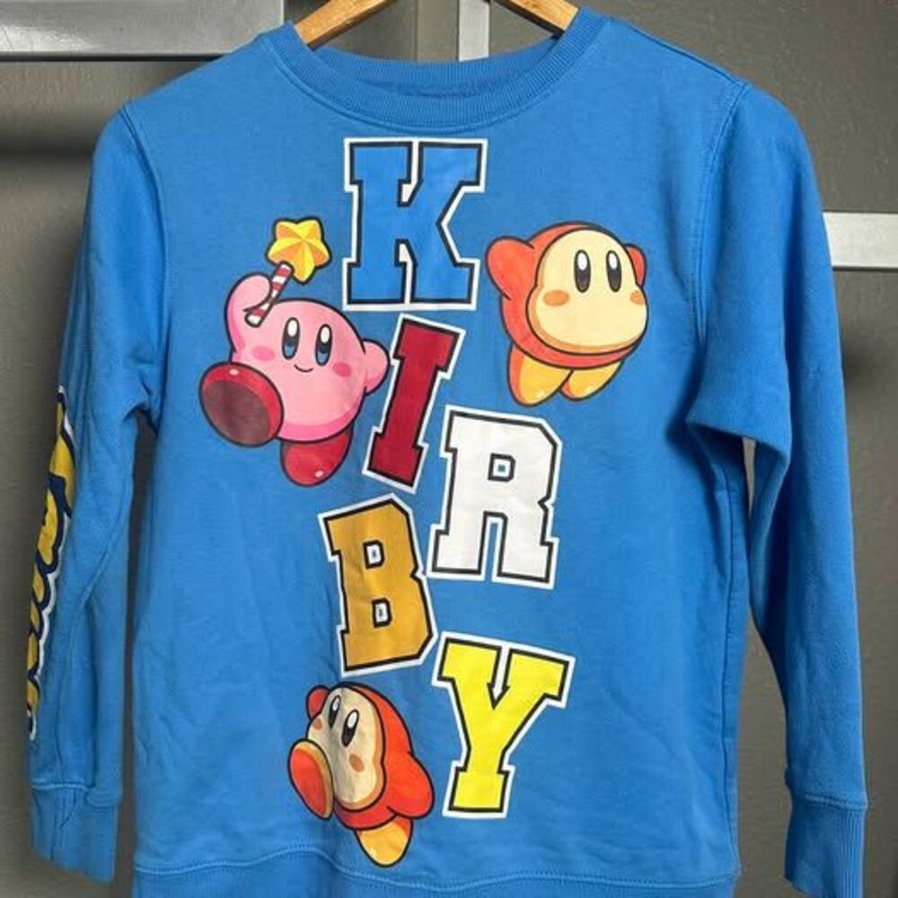 Nintendo Kirby Graphic Sweatshirt Size Large